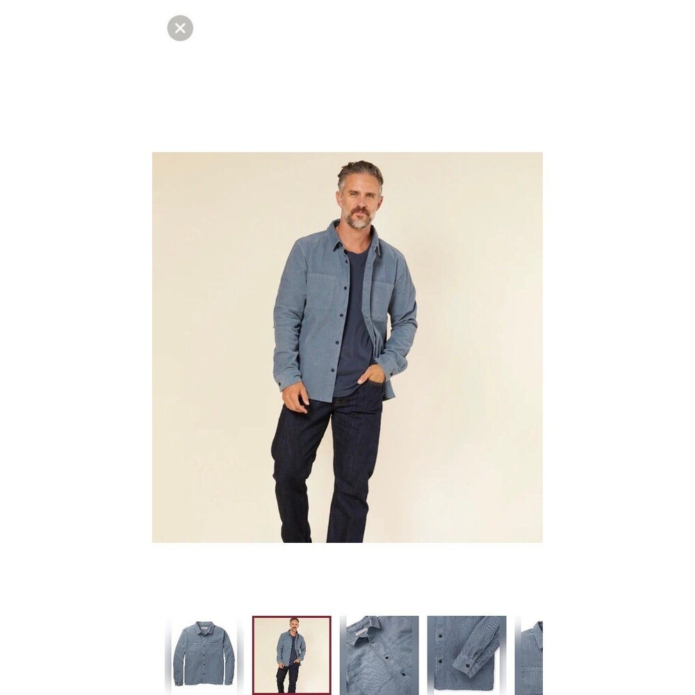 Outerknown TOWNES CORDUROY SHIRT